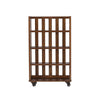 Arlington House Open Bookcase in Cobblestone Brown