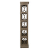 Simply Elegant Bookcase in Heathered Taupe
