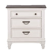 Allyson Park King California Panel Bed, Dresser & Mirror, Night Stand