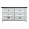 Allyson Park Drawer Dresser in White