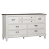 Allyson Park Drawer Dresser in Wirebrushed White image