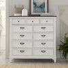 Allyson Park 11 Drawer Chesser in Wirebrushed White image