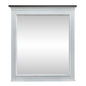 Liberty Furniture Allyson Park Crown Mirror in White image