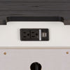 Allyson Park Nightstand in Wirebrushed White