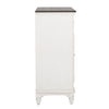 Allyson Park Buffet in White with Charcoal