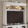 Liberty Allyson Park Entertainment Hutch in Wirebrushed White