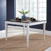 Liberty Furniture Allyson Park Pedestal Counter Height Leg Table in Wirebrushed White