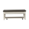 Allyson Park Rectangular Cocktail Table in Wirebrushed White