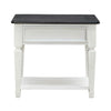 Allyson Park Drawer End Table in Wirebrushed White image