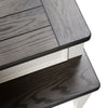 Allyson Park Console Bar Table in Wirebrushed White