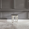 Liberty Allyson Park Console Stool in Wirebrushed White