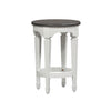 Allyson Park Console Stool in Wirebrushed White image