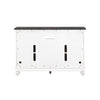 Liberty Furniture Allyson Park 46 Inch TV Console in Wirebrushed White