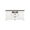 Liberty Furniture Allyson Park 56 Inch TV Console in Wirebrushed White image