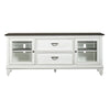 Liberty Furniture Allyson Park Entertainment TV Stand in Wirebrushed White image