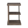 City Scape Chair Side Table in White Oak Veneers