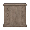 City Scape Chair Side Table in White Oak Veneers