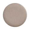 City Scape Upholstered Swivel Console Stool in White Oak Veneers