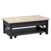Heatherbrook Lift Top Cocktail Table in Charcoal and Ash