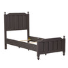 Cottage View Twin Panel Bed, Dresser & Mirror
