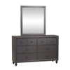 Cottage View Twin Panel Bed, Dresser & Mirror