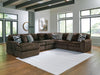 Midnight-Madness Sectional with Chaise