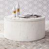 Modern Farmhouse Drum Cocktail Table image