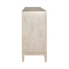 Kinsley 4 Door Accent Cabinet in Washed Taupe & Silver Champagne EST SHIP TIME APPX 4 WEEKS image