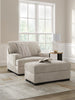 High Profile Chair & Ottoman Living Room Set