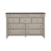 Ivy Hollow 9 Drawer Dresser in Weathered Linen