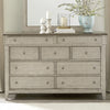 Ivy Hollow 9 Drawer Dresser in Weathered Linen image