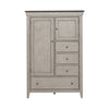 Ivy Hollow Door Chest in Weathered Linen
