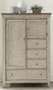 Liberty Furniture Ivy Hollow Door Chest in Weathered Linen image