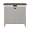 Ivy Hollow 3 Drawer Bedside Chest w/ Charging Station in Weathered Linen