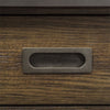 Liberty Stone Brook Computer Credenza in Rustic Saddle