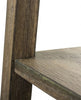 Liberty Stone Brook Leaning Bookcase in Rustic Saddle
