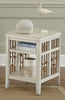 Liberty Furniture Dockside II Chair Side Table in White