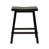 Creations 24 Inch Sawhorse Counter Stool - Black (RTA) image