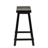Creations 24 Inch Sawhorse Counter Stool - Black (RTA) image