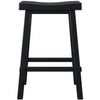 Creations 30 Inch Sawhorse Barstool - Black (RTA) image