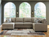 Newellen Sleeper Sectional with Chaise - Ashton Home Furniture (GA)
