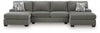 Clarington Sectional with Double Chaise