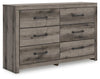 Graystorm Dresser and Mirror