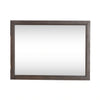 Modern Edge Landscape Mirror in Caffe image