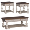 Morgan Creek 3 Piece Set (1-Cocktail 2-End Tables)