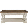 Morgan Creek Cocktail Table in Antique White image