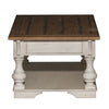 Morgan Creek Cocktail Table in Antique White