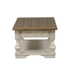 Morgan Creek Cocktail Table in Antique White image