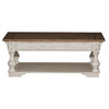 Morgan Creek Cocktail Table in Antique White