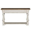 Morgan Creek Sofa Table in Antique White